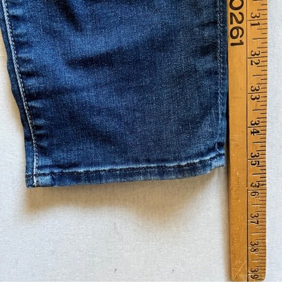 7 For All Mankind Kimmie crop denim jeans Sz 30 - Picture 12 of 13